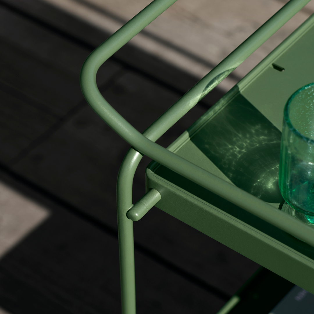 CLICK Serving cart - Olive Green