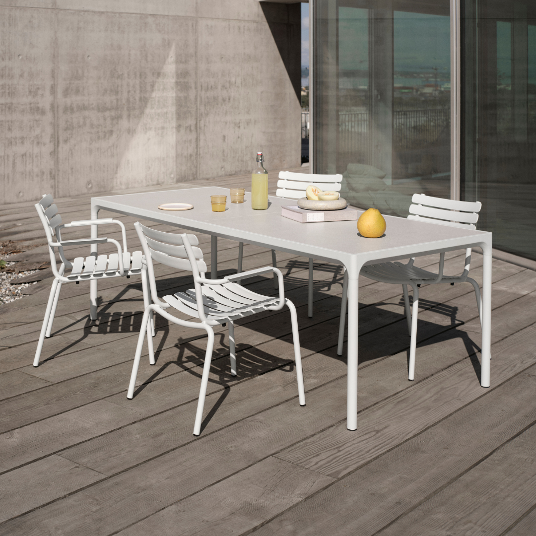 FOUR Ceramic table, 210x90 cm - Anthracite