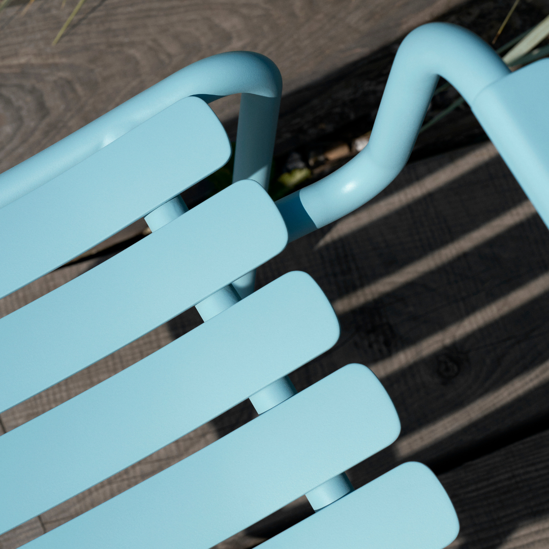 ALUA Lounge chair  - Ice Blue