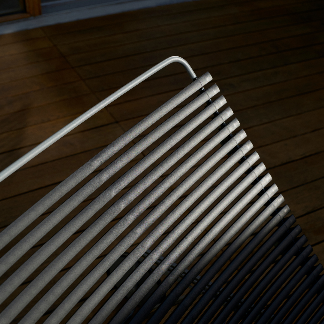 CLICK Adjustable chaise longue - Olive Green