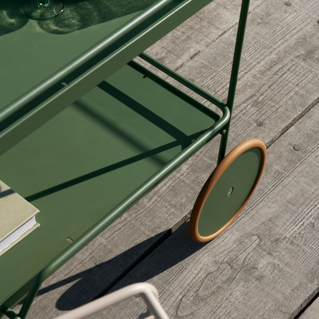 CLICK Serving cart - Olive Green