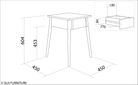 4MP_KV0012 side table with dimensions