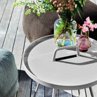 Round grey table with flowers - 5065ASA_3