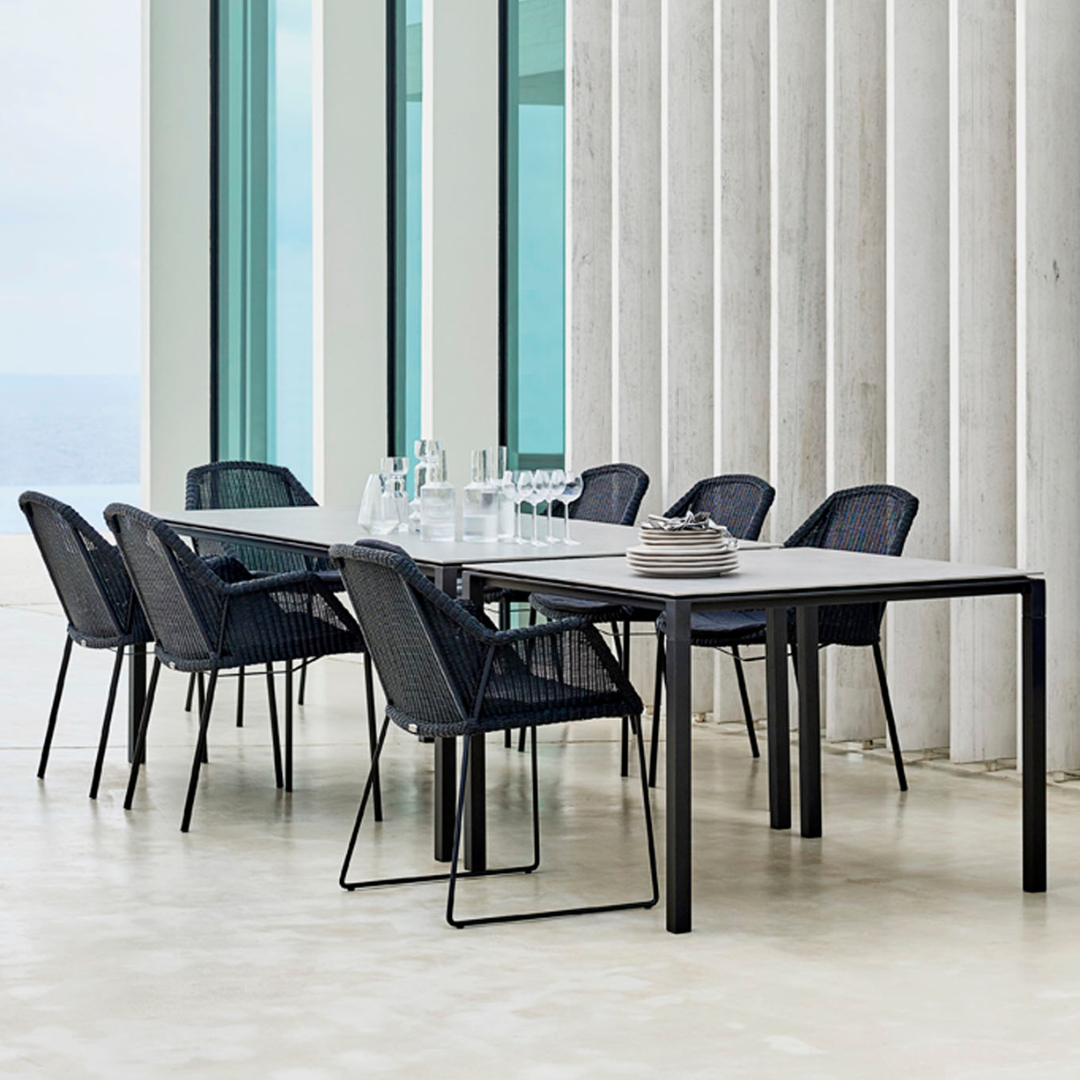 Breeze Chair Stackable - Black