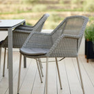 Grey wicker outdoor chair 5464LT_3