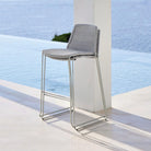 Gray outdoor bar stool 5465LW_2