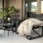 Outdoor patio seating with blanket & wine - 57402ALG_7
