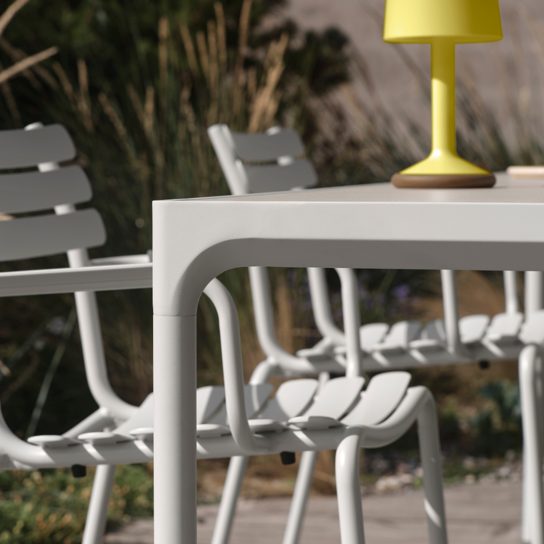 FOUR Ceramic table, 210x90 cm - Beige