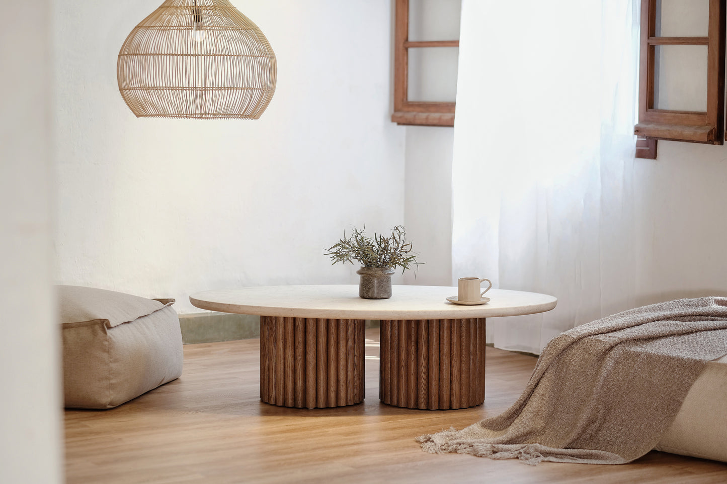 Biella Oval Coffee table