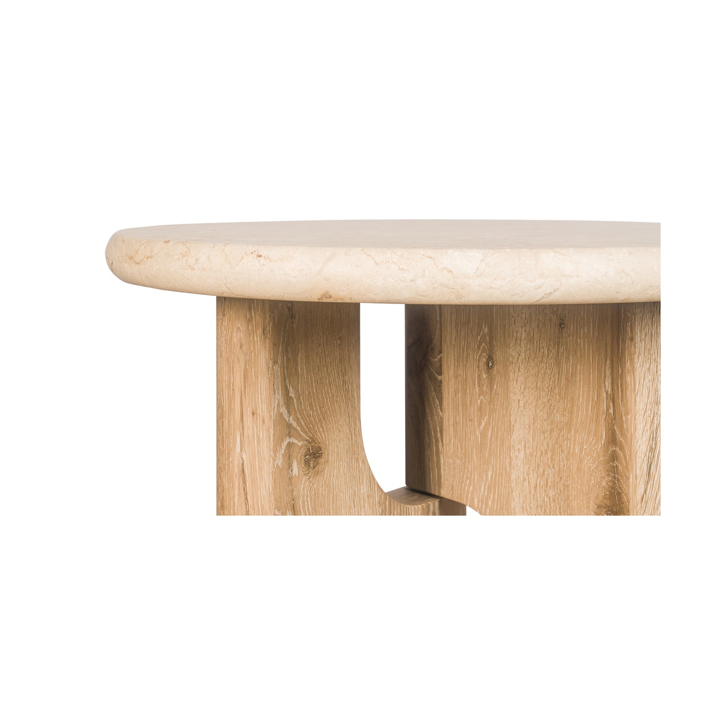 Floema End Table - Marble Top