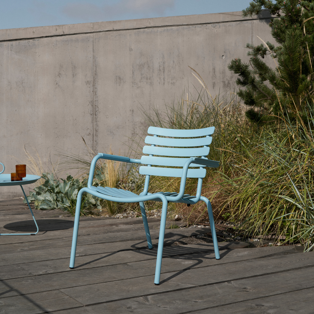 ALUA Lounge chair  - Ice Blue