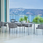 Outdoor dining set with rope chairs, 7440ROG_2