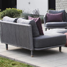 Outdoor rope sofa with purple cushions - 7541ROGAITG_2