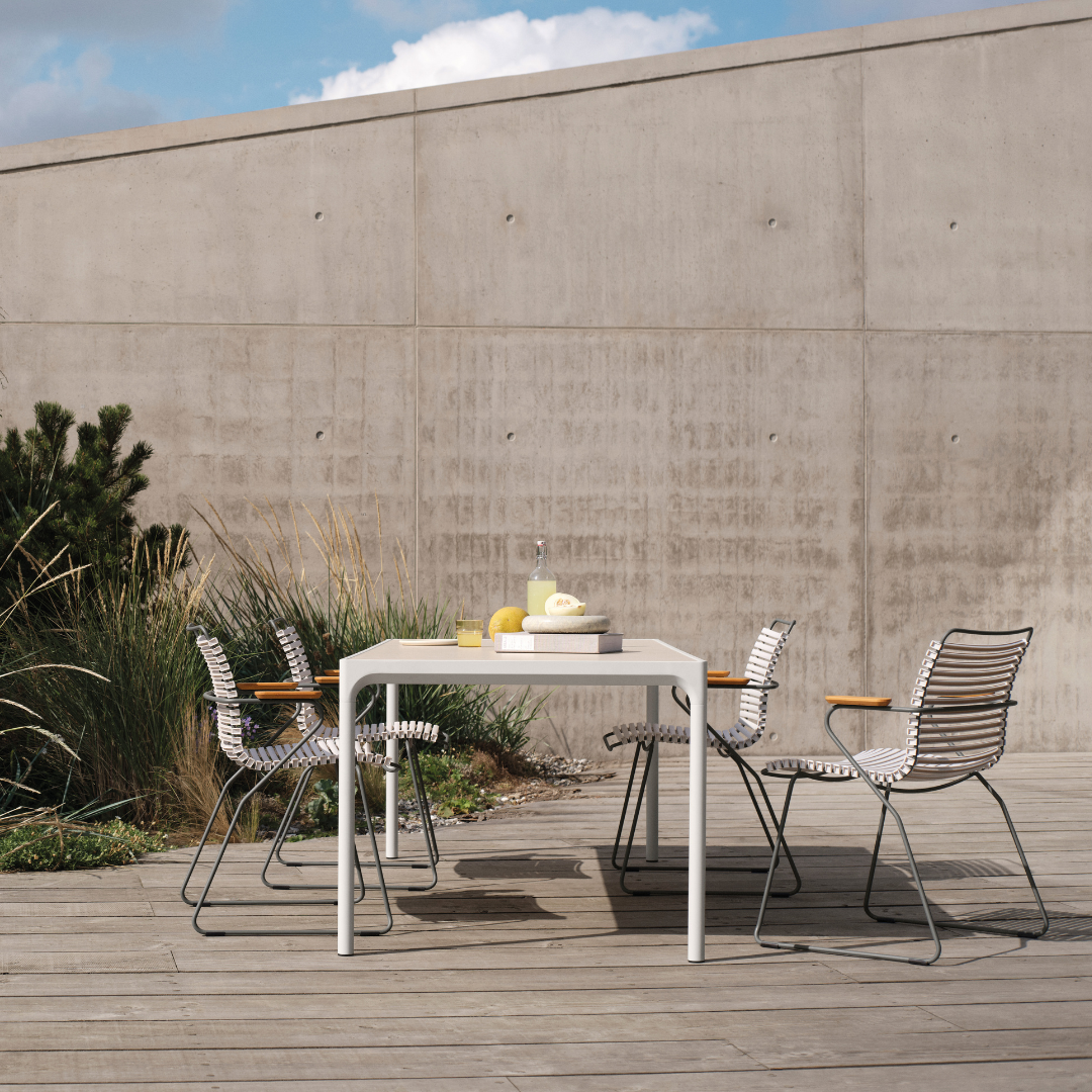 FOUR Ceramic table, 160x90 cm - Anthracite