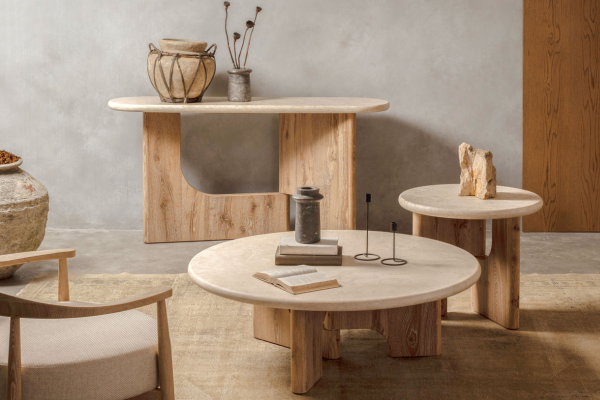 Floema Coffee Table - Marble Top