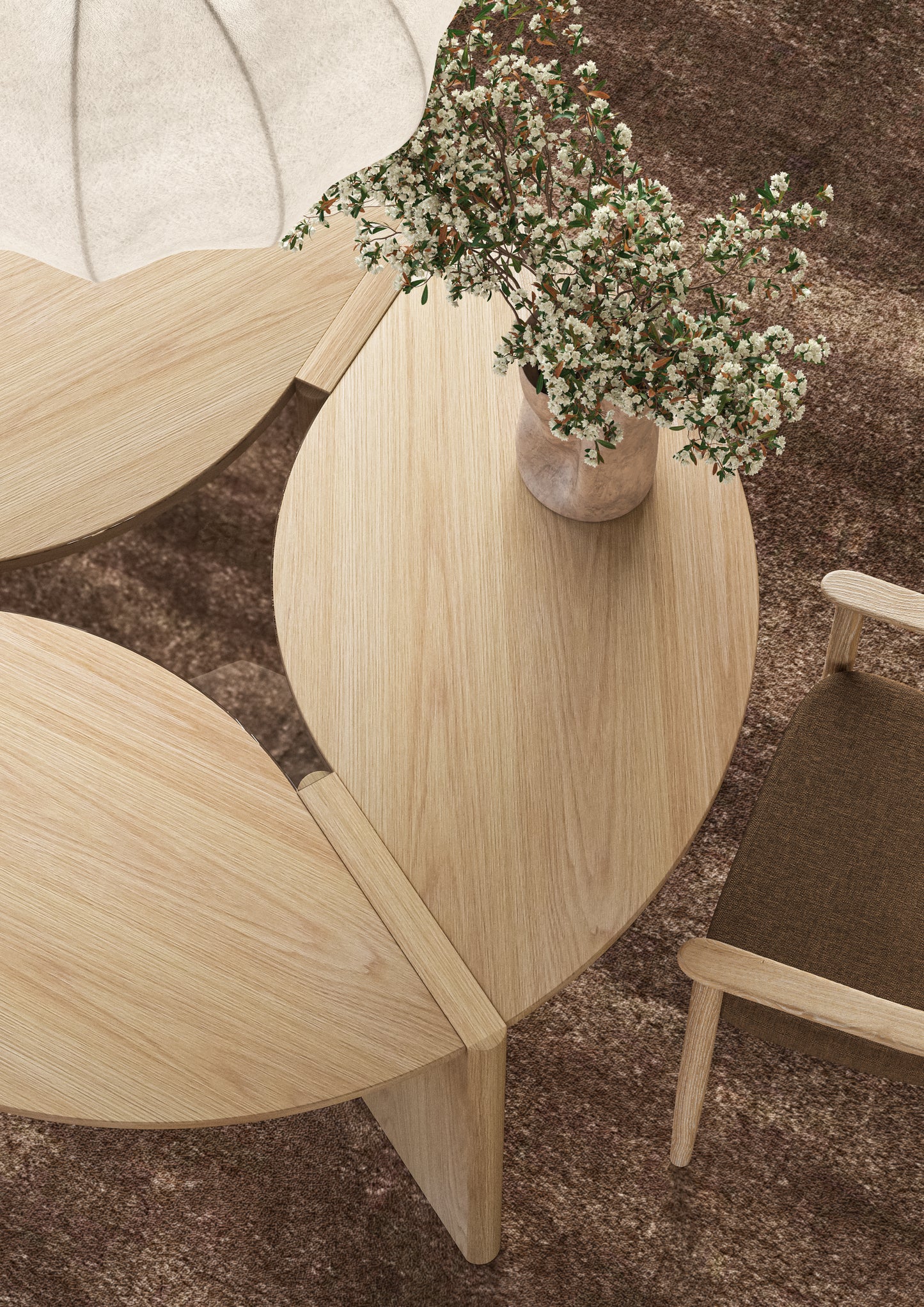 Fresno Dining Table - Natural