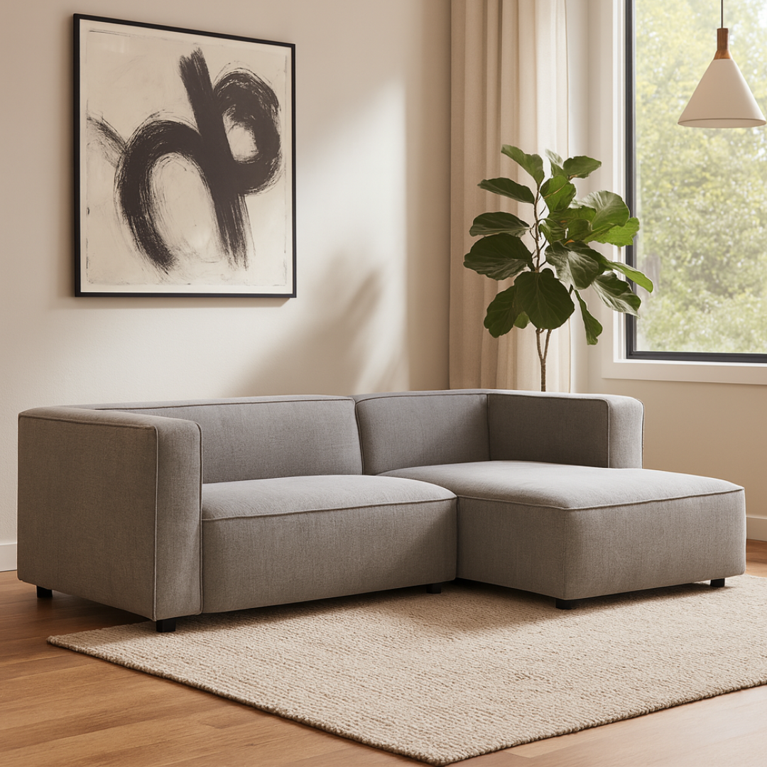 Menzies Right Hand Corner Sofa Fossil Upholstery