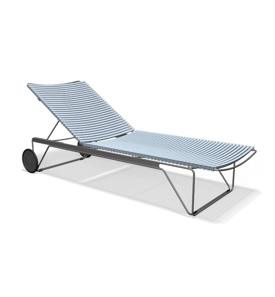 CLICK Adjustable chaise longue - Dusty Blue