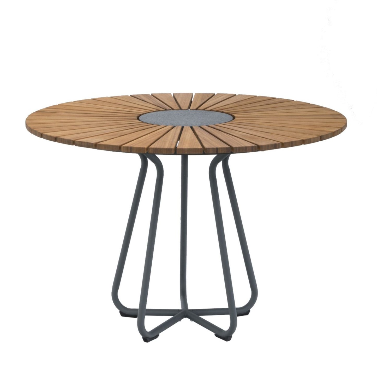 4 Seater Click & Circle Outdoor Dining Set - Paprika