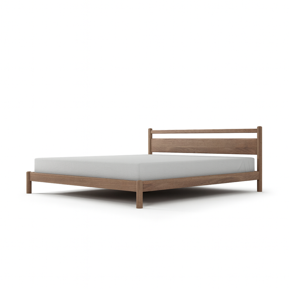 Taku King Bed Model 2 - FSC Recycled Teak