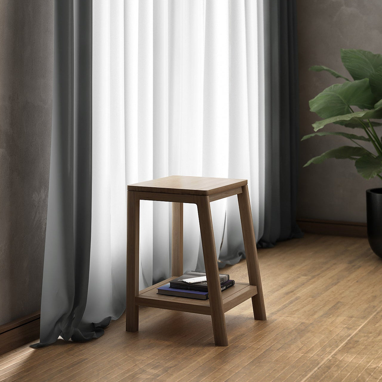 Circa Side Table  - FSC Recycled Teak