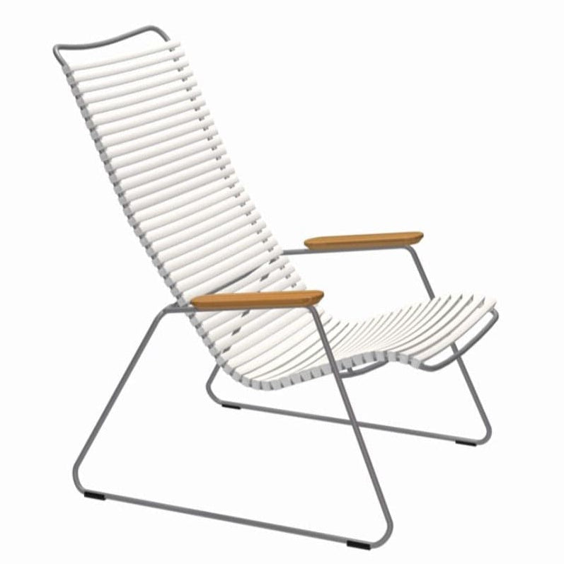 White Click Lounge Chair