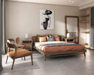 Twist Queen Bed - FSC Teak | SLH Designer Furniture-Indoor Furniture-Karpenter-Teak Brown-FSC-Certified Recycled Teak-SLH AU