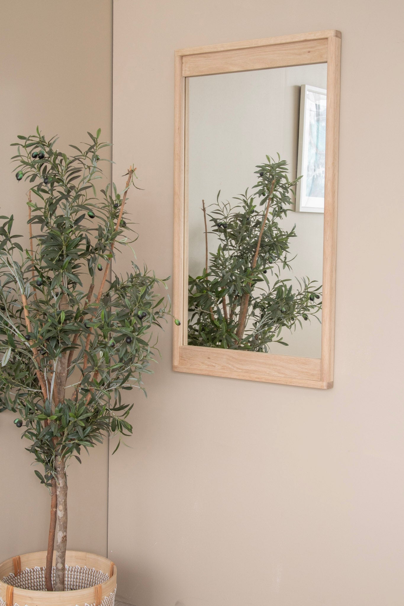 Circa Hanging Mirror 1 - European Oak