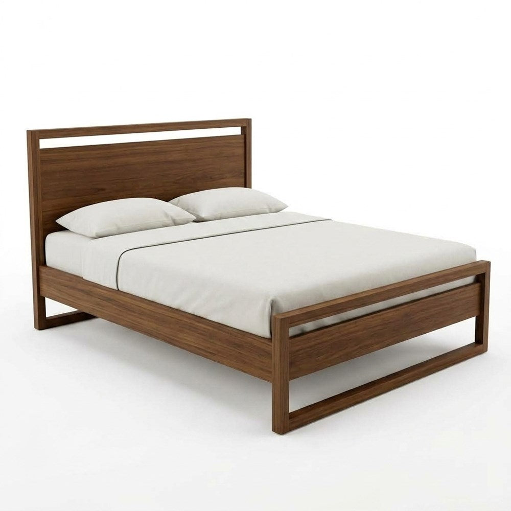 Larik Queen Bed - FSC Recycled Teak
