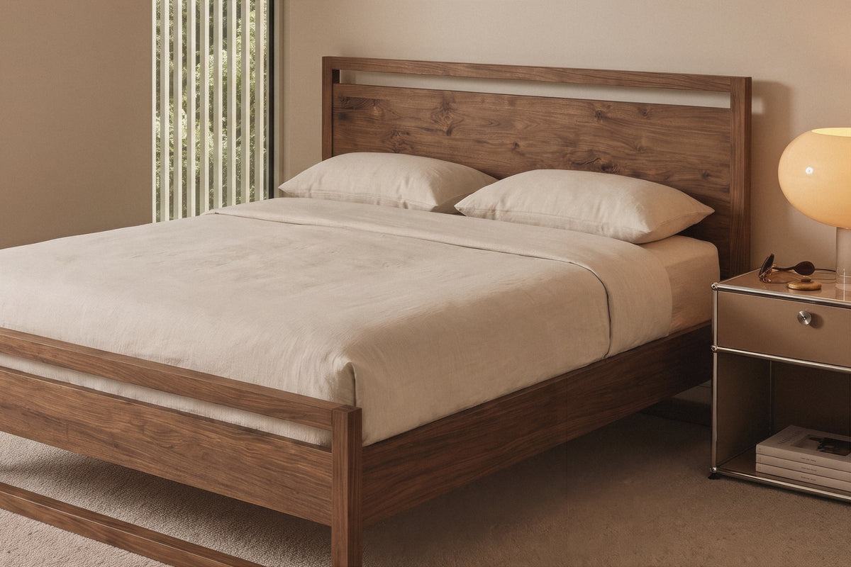 Larik King Bed - FSC Recycled Teak