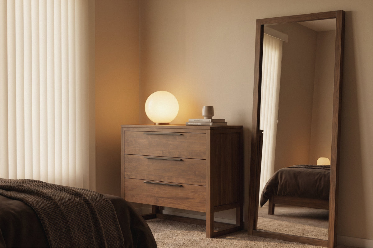 Larik Mirror - FSC Recycled Teak