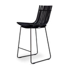 Black metal bar stool ELE109_2