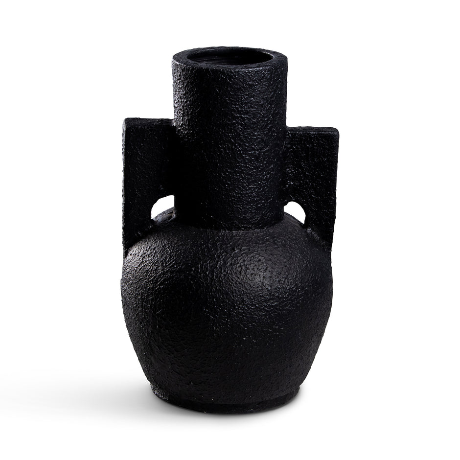 Black Demeter Vase