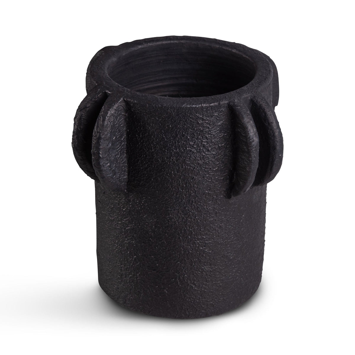 ELE134__3 Black plastic tube connector