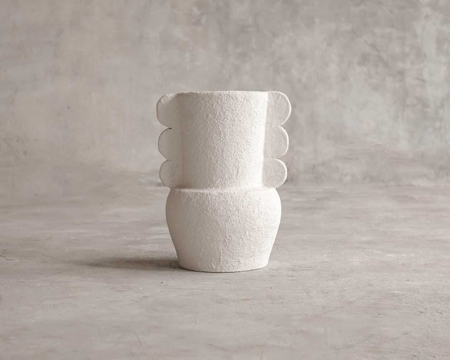 Cream Gaia Vase