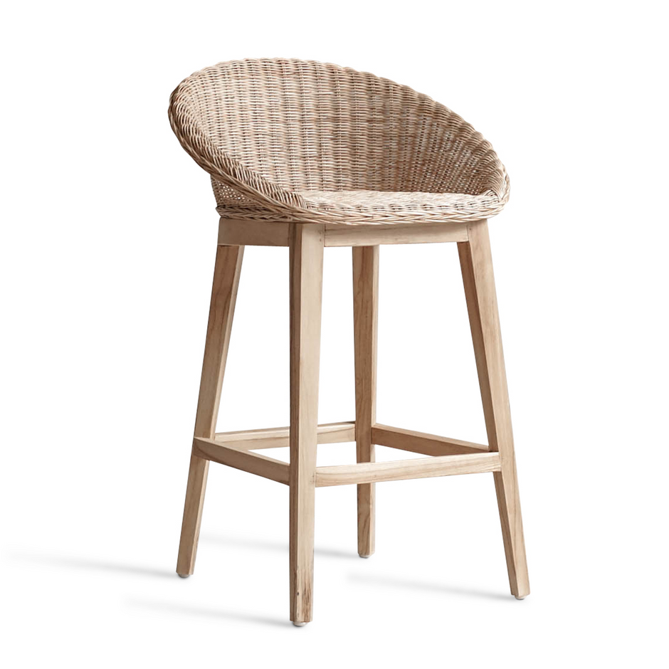 Husk Tub Counter Stool