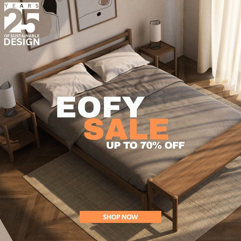 Up to 70% off on modern bedroom furniture