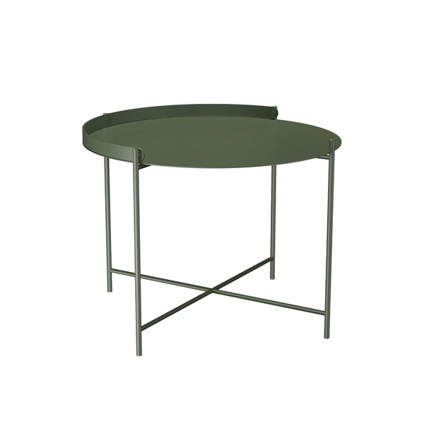 Olive green Edge tray table