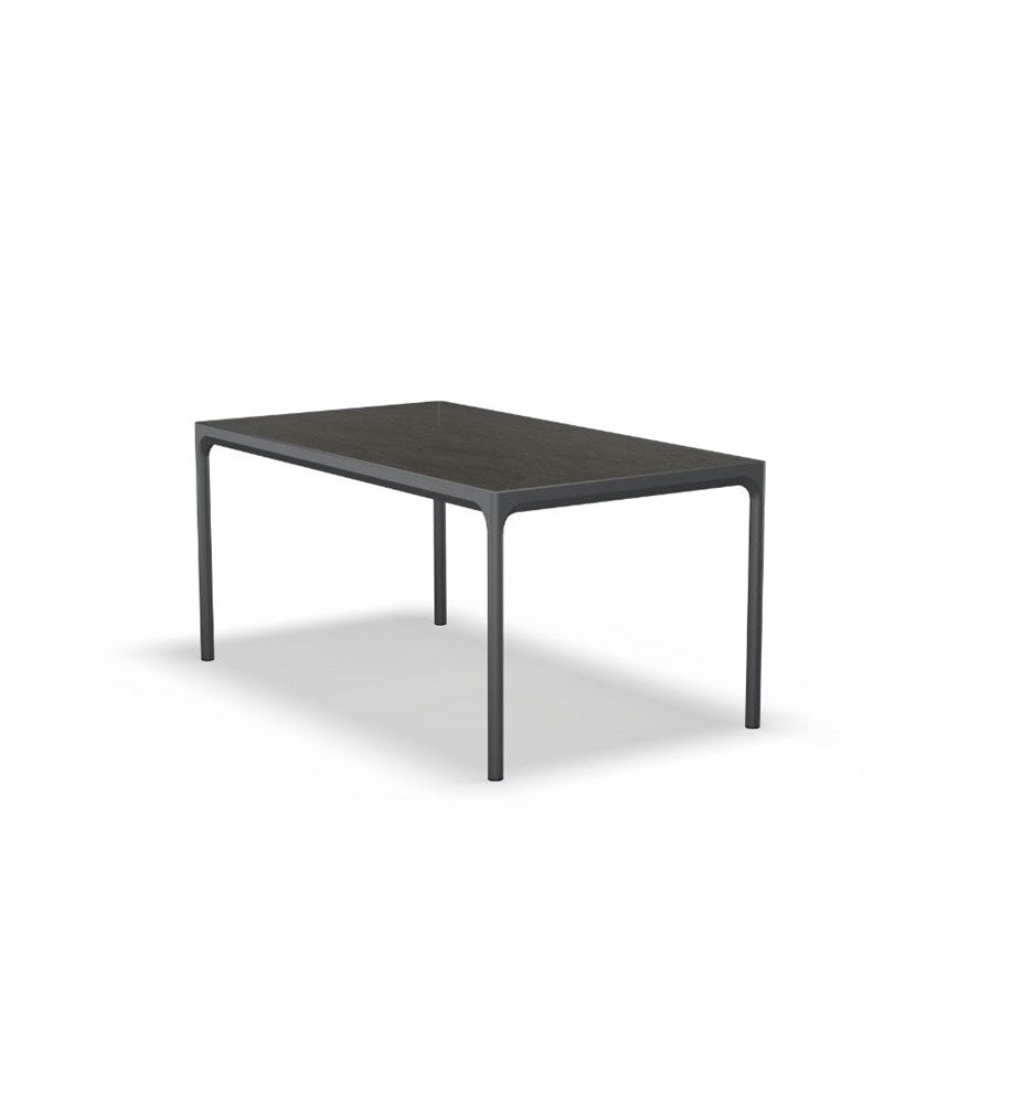 FOUR Ceramic table, 160x90 cm - Anthracite