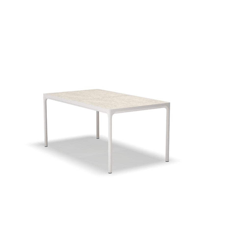 FOUR Ceramic table, 160x90 cm - Beige
