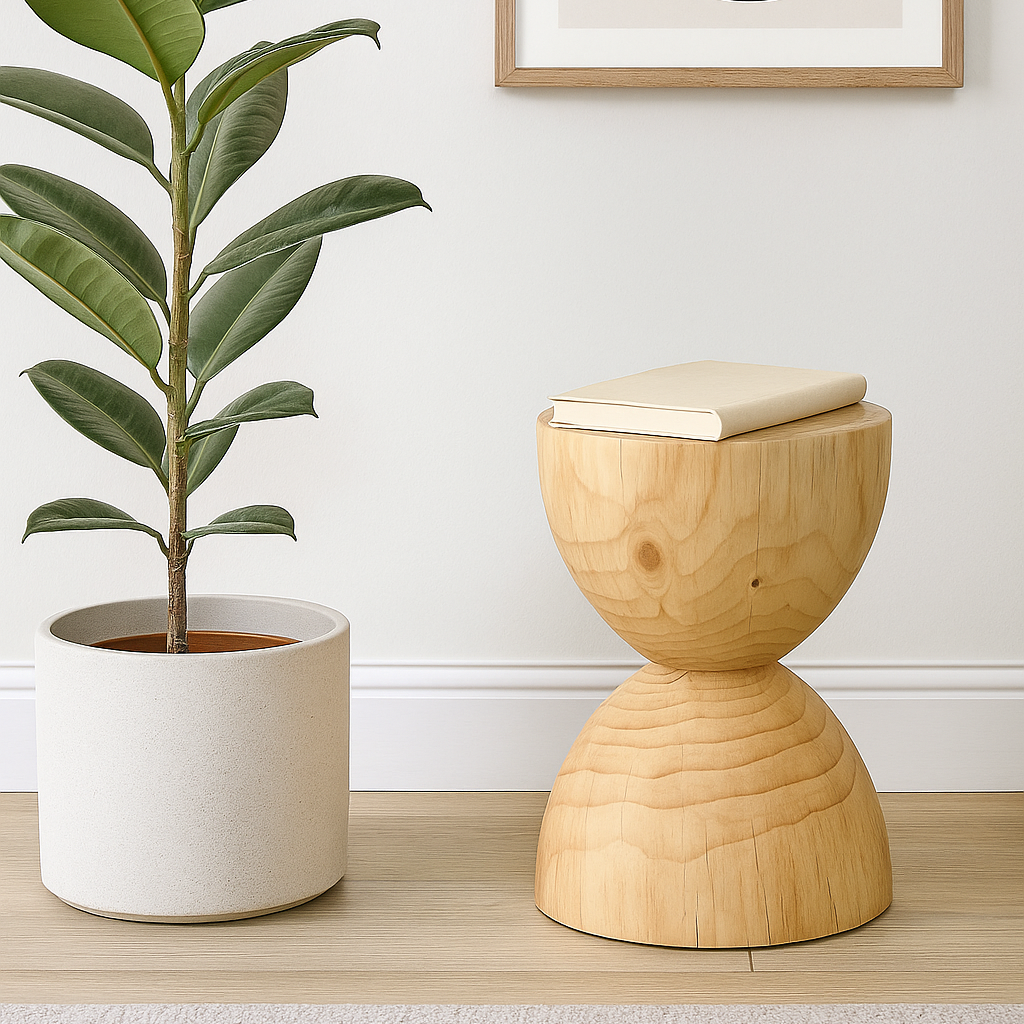 Dexter Side Table - New Zealand Pine