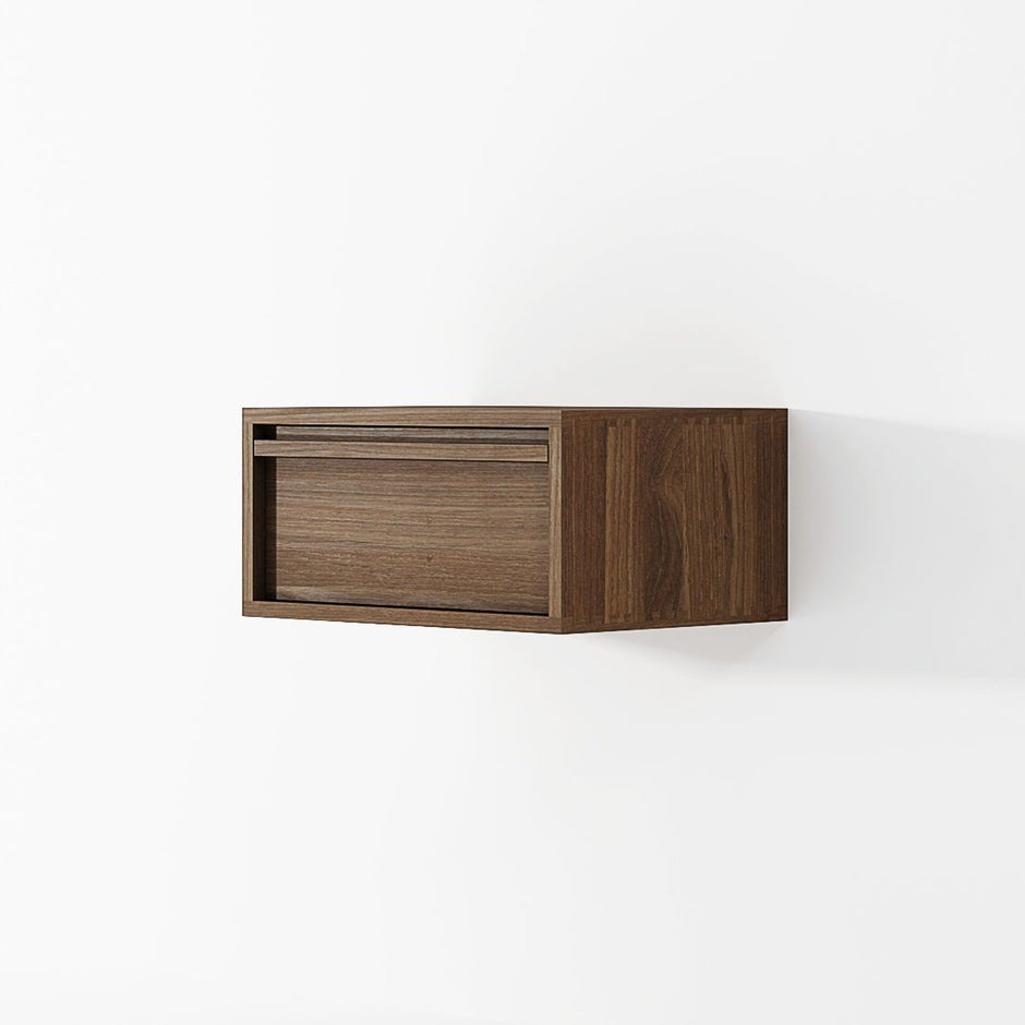 Aequilibris Floating Cabinet with Drawer - FSC Teak