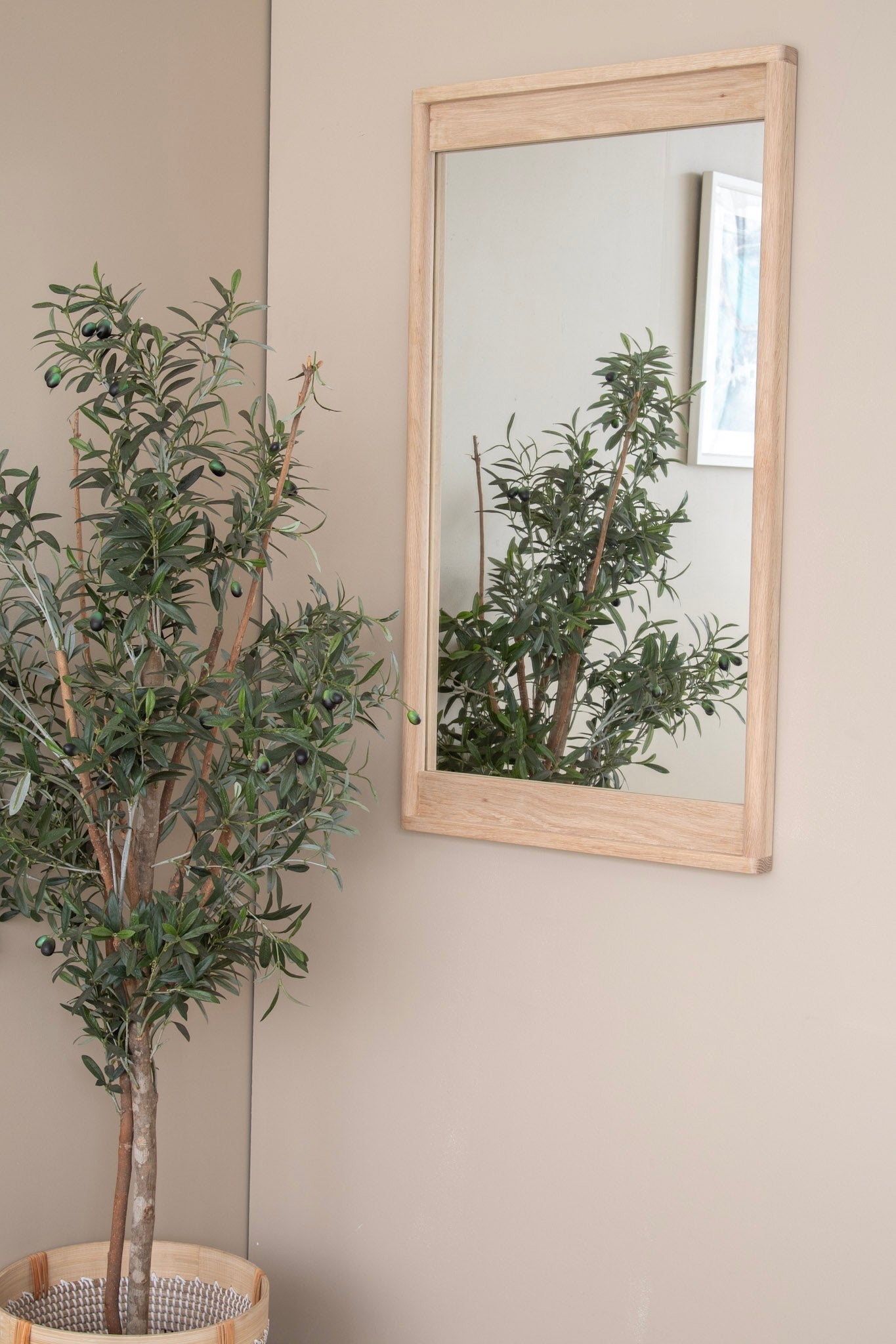 Circa Hanging Mirror 1 - European Oak