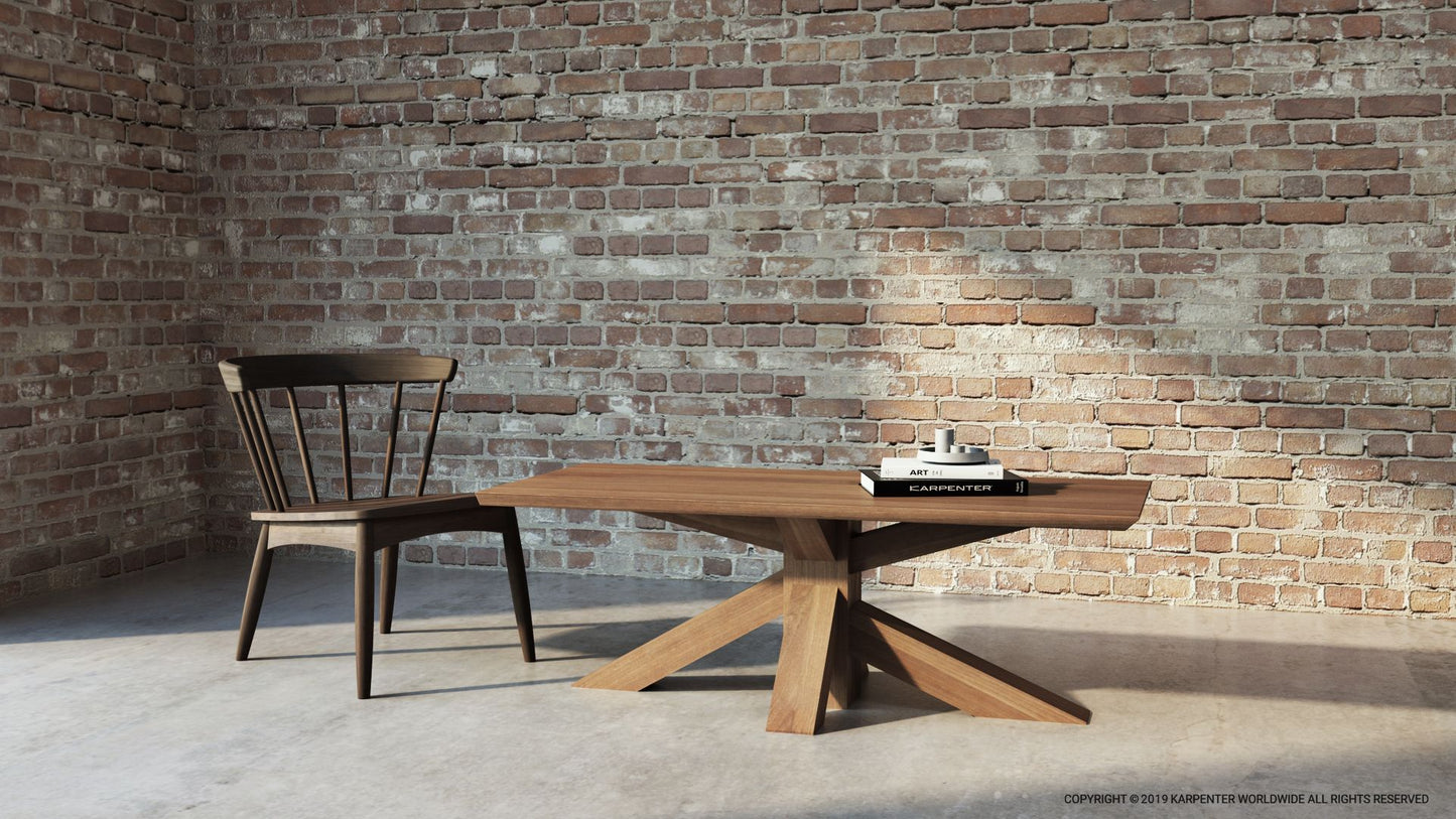 Ki Square Dining Table 80(CM) - FSC Recycled Teak