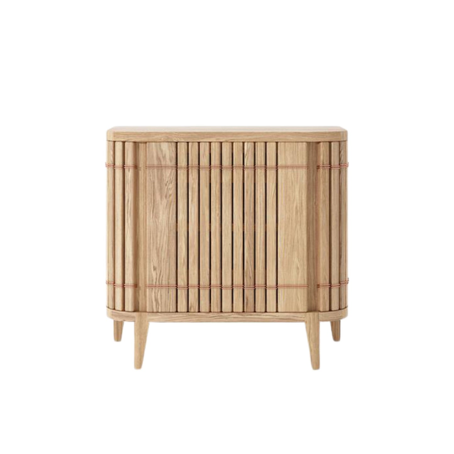 Koppar Side Table Right Hinges - European Oak