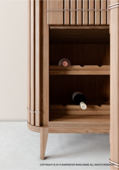 Koppar Minibar  - European Oak