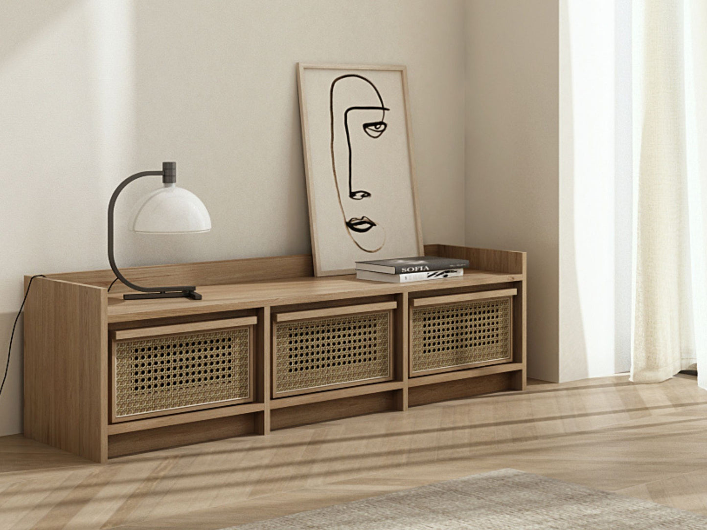 Roots TV Unit - European Oak