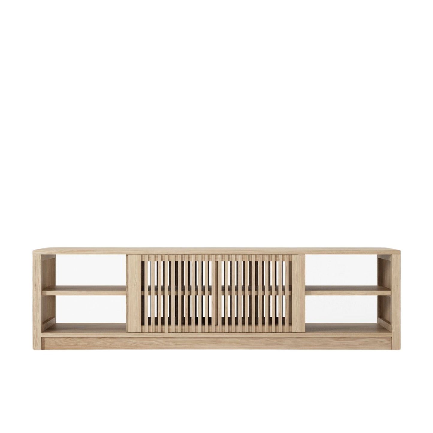 Ray Open TV Unit - European Oak