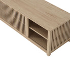 KRY02O_5 Wooden TV stand with sliding door