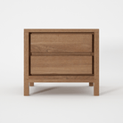 KSD032T wooden nightstand, front view